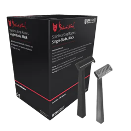 Unigloves Single Blade Barber Razor – Hygienisk, Holdbar(RT001, , 1000 Stykk, størrelse-)