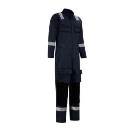 Dapro Rope Access Coverall – Flammehemmende, kjemikaliebeskyttende (WROACUHW-NB-48, Marineblå, 1 Stykk, størrelse-48)