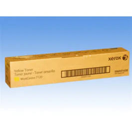 Xerox WorkCentre 7120 Toner – Høy kapasitet, pålitelig utskrift (XER006R01458, Gul, 1 Eske)