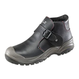 Lupriflex Enkel Spenne Svart Halvhøye Sikkerhetsklipstøvler for Sveising, 1 Par, SLF-3-103