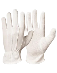 Granberg 0470 Bomull arbeidshanske med PVC-dots, 12 Par