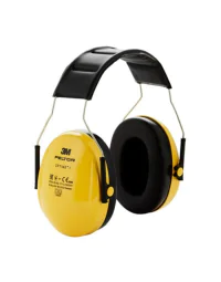 3M Optime Comfort Øreklokker – Effektiv Støydemping (3MH510AC1, Gul, 6 Eske)