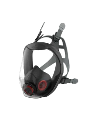 JSP Force 10 Exhalation Valve Full Face Protective Mask, Black, 1 Stykk, SGP-114511-BLK-S, str. S