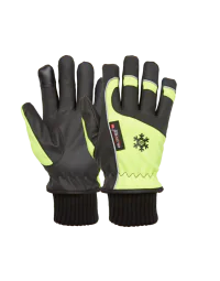 Gloves Pro Red Signal Arbeidshansker, Sort/Grønn, 6 Par, SGP-34704080-BLK-8, str. 8