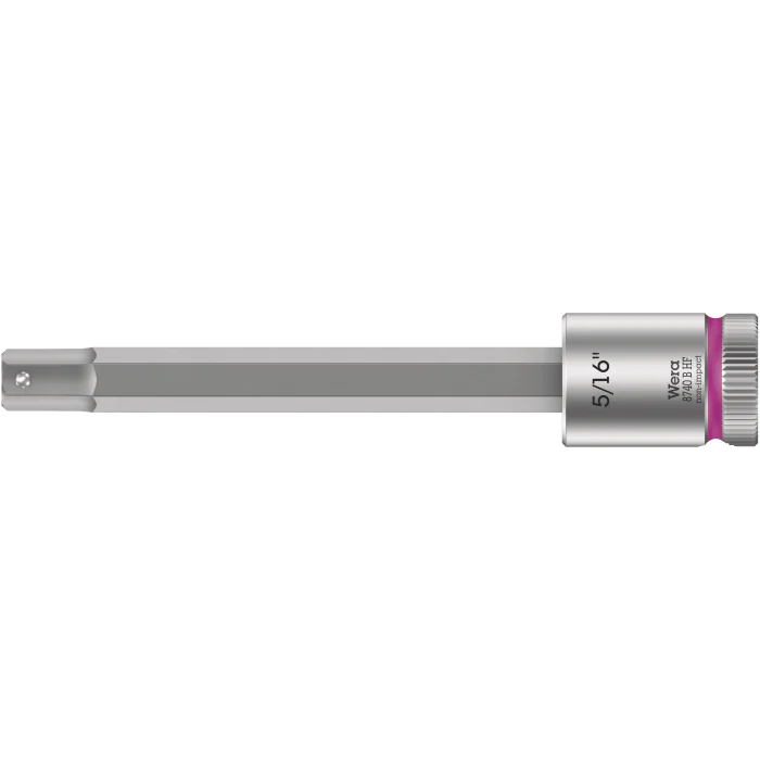 Wera 8740 - B HF Hex-Plus 5/16" x 100,5 mm - Zyklop bitspipehylse