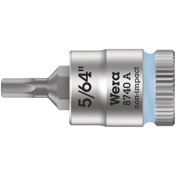 Wera 8740 - A sekskant-pluss 5/64" x 28 mm - Zyklop pipebits