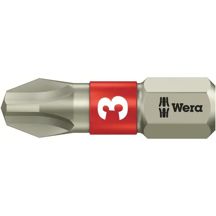 Wera 3851/1 - TS PH 3 x 25 mm - Phillips-bit, 10 Stykk