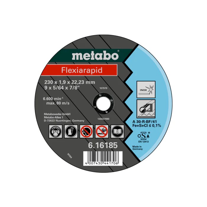 Metabo Flexiarapid TF 41 (616182000) - Kappeskive