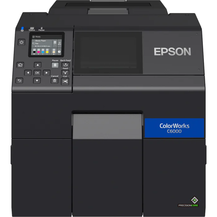 Epson ColorWorks CW-C6000Ae – Fleksible Fargeetiketter (EPSC31CH76102, 1 Eske)