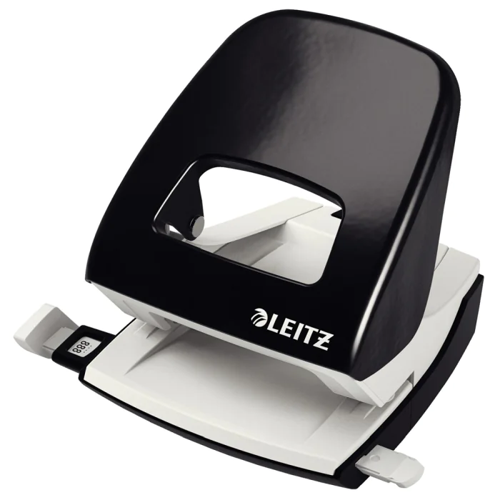 Leitz Hullemaskin – Robust, Presis Hulling (LTZ50080095, Svart, 1 Eske)
