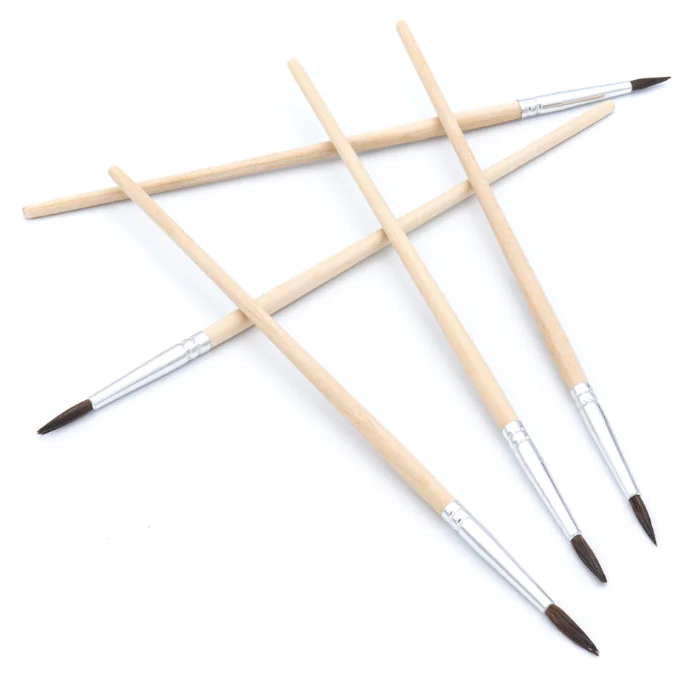 Cottam Soft Hair Artists Pensel – Presis Detaljering ( PAB00049, 5 Stykk )