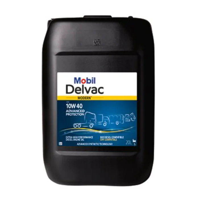 Mobil Delvac Modern 10W-40 – Avansert Beskyttelse ( 54176, 20 L )