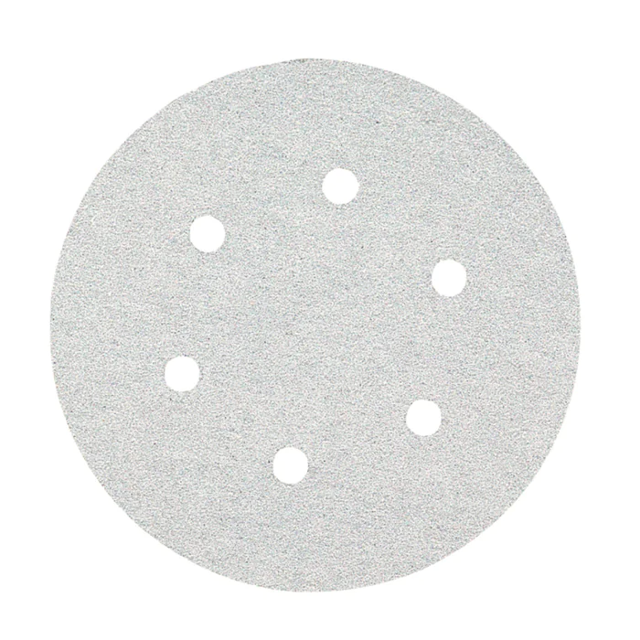 HiKOKI sliperondell 150 mm P80 hvit borrelås 10-pk