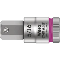 Wera 8740 - A HF Hex-Plus 5/16" x 28 mm - Zyklop bitspipehylse