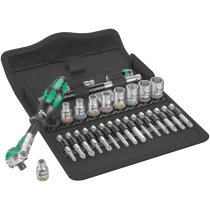 Wera 8100 -  SA 6 Zyklop Speed ​ - Skrallesett, 28 Deler