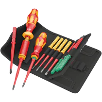 Wera  - Kraftform Kompakt VDE 16 Torque extra slim 1 - Moment-skrutrekkersett, 16 Deler