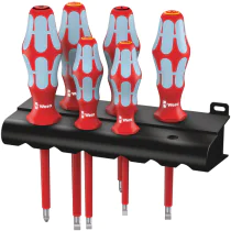 Wera 3165 - i/6-stativ - Skrutrekkersett, 6 Deler