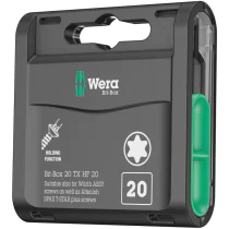 Wera  - 20 TX 20 HF - Bitssett, 20 Deler