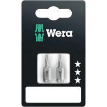 Wera 840/1 - Z Hex-Plus 2,0 x 25 mm SB - Sekskant-bit, 10 Stykk