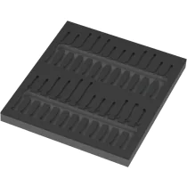 Wera 9815 - Kraftform mikrosett 1 - Skuminnlegg
