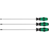Wera 335/350/355/3 - Skrutrekkersett, 3 Deler