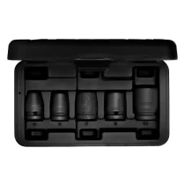 Gedore Pipenøkkelsett for bil 1/2" 5 deler sekskant 10-24 mm - K 19-028