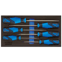 Gedore Check-Tool-innsats med sortiment  SL+PH - 1500 CT1-2150 PH