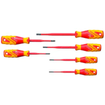 Gedore VDE-skrutrekkersett SLIM DRIVE, 6 deler - VDE 2162-2172 PZ-06