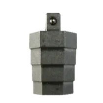 Gedore Sekskantinnstillingsadapter 3,2–5,5 mm 1/4" SD - 012700