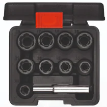 Gedore Sporavtrekkere 1/2 10-19 mm 10 deler - R68003010