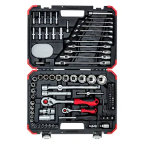 Gedore Pipenøkkelsett 1/4+1/2 92 deler - R46003092