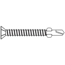 Arvid Nilsson Plateskrue Elforzinket ST4,2 × 25 PZ 2