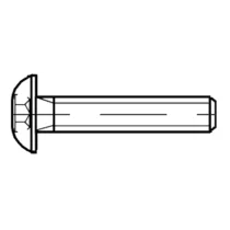 Arvid Nilsson Maskinskrue ISO 7380-1 Elforzinket M8 × 30 TX 40