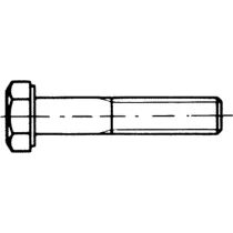 Arvid Nilsson Sekskantskrue ISO 4014 Stål (ubehandlet) M14 × 80
