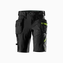 Snickers 6140 FlexiWork med 4-veis stretch og avtakbare hylsterlommer softshellshorts