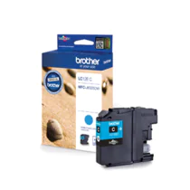 Brother MFC-J6925DW Toner – Kapasitet 1.200 sider (BROLC12EC, Cyan, 1 Eske)