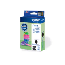Brother LC221BK Blekkpatron – Omtrent 260 sider (BROLC221BK, Svart, 1 Eske)