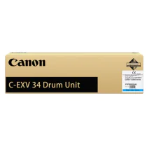 Canon C-EXV 34 Cyan Trommel – 36.000 Sider (CAN21672, Cyan, 1 Eske)