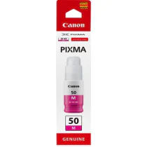 Canon GI-50M Blekkpatron – Høy kapasitet, kompatibel (CAN3404C001, Magenta, 1 Eske)