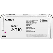 Canon T10 Toner – Høy kapasitet, klar utskrift (CAN4564C001, Magenta, 1 Eske)