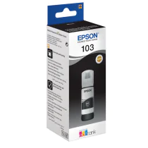 Epson EcoTank Blekk – Høy kapasitet, kostnadseffektiv (EPST00S14A10, Svart, 1 Eske)