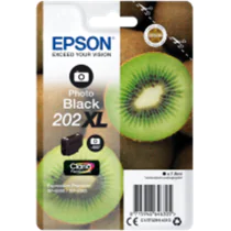 Epson T202 Fotopapir Svart Blekkpatron XL – Høy kvalitet, langvarig utskrift (EPST02H14010, Foto Svart, 1 Eske)