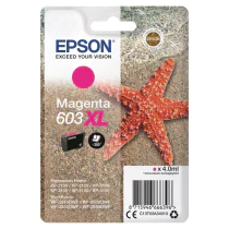 Epson T03U Magenta Blekkpatron – Høy kapasitet (EPST03A34010, Magenta, 1 Eske)