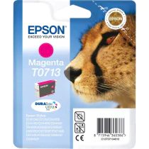 Epson T0713 Magenta Blekkpatron – Høy kapasitet (EPST07134012, Magenta, 1 Eske)