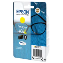Epson 408L Blekkpatron – Høy kapasitet, kompatibel (EPST09K44010, Gul, 1 Eske)