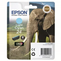 Epson T2425 Blekkpatron – Høy kapasitet (EPST24254012, Lys cyan, 1 Eske)