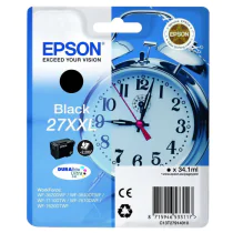 Epson Black Ink Cartridge XXL – Høy kapasitet (EPST27914012, Svart, 1 Eske)