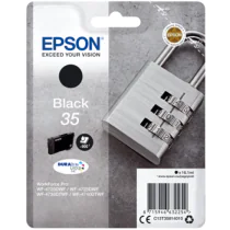 Epson T3581 Svart Blekk – Opptil 900 Siders Kapasitet (EPST35814010, Svart, 1 Eske)