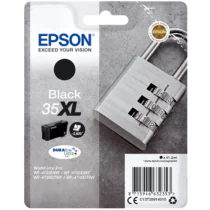 Epson T3591 Svart Blekk – Opptil 2600 Sider (EPST35914010, Svart, 1 Eske)