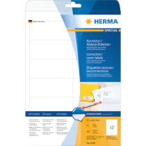 HERMA Dekk-etiketter – Helt Ugjennomsiktige (HER4228, 1 Eske)